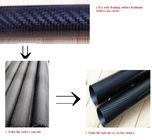 Tubo compuesto del tubo de la fibra de carbono ligera de alta resistencia del OEM de la fábrica