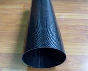 tubo elíptico oval de la venta caliente y del ellipse&amp; de alta resistencia de la forma de la fibra de carbono