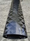 tubo elíptico oval de la venta caliente y del ellipse&amp; de alta resistencia de la forma de la fibra de carbono