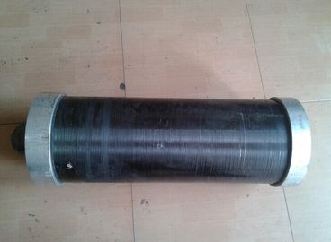 Tubo interno/externo de la fibra de carbono del CNC 3k de la rosca de tornillo con el accesorio de la fábrica de China