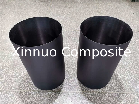 tubería grande de la fibra de carbono del diámetro para los instrumentos musicales del bombo