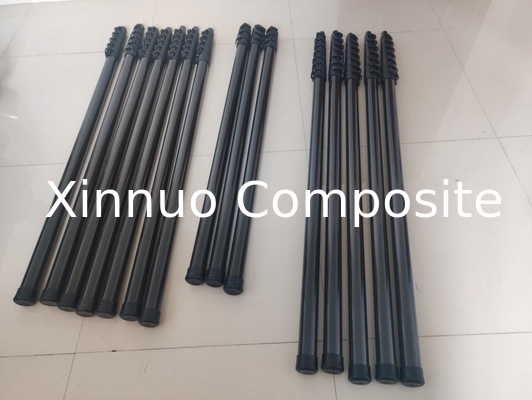 3m 10ft 5m 16ft 8m 26ft palo telescópico de fibra de carbono para el dosel del cielo barra de carpa al aire libre
