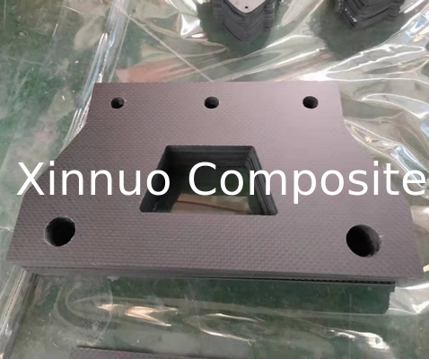 Cortado por CNC de hojas de fibra de carbono 400*500mm 800*800mm 1000*1000mm, etc.