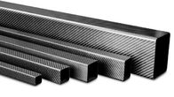 tubo de /rectangle /oblong/quadrate del cuadrado de la fibra de carbono para el marco de edificio con los conectores/las juntas de la fibra de carbono
