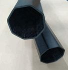 tubo octagonal del hexágono de la fibra de carbono de la compra con el precio de fábrica hecho en China