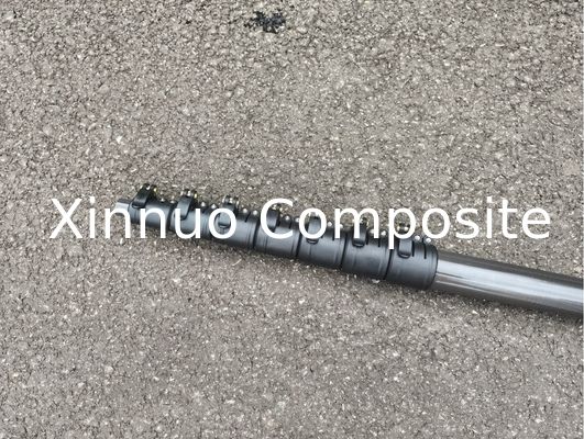 40ft 12M de altura rígida de fibra de carbono de telescopio del poste tubo extensible
