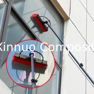 Polvos telescópicos de fibra de carbono de forma irregular de 40 pies y 50 pies de longitud