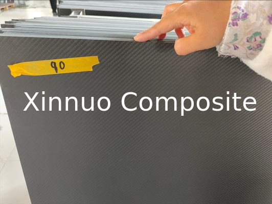 Comprar 900 * 900mm de alta resistencia 3K Twill hojas de fibra de carbono mate