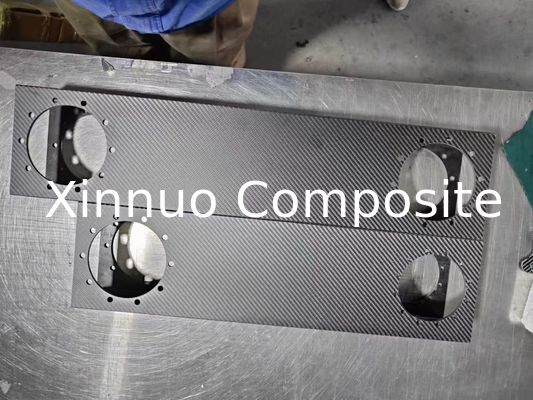 China suministro original de la fábrica de fibra de carbono tubo cuadrado tubo de carbono tubo rectangular