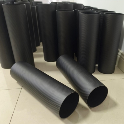 Tubos de fibra de carbono de 101 mm Zibo Xinnuo Diseño y fabricación de tubos de carbono
