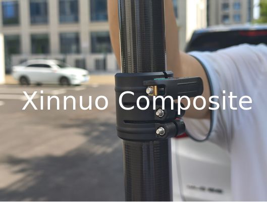XN 30ft 9m high sturdy carbon fiber telescoping tube camera pole