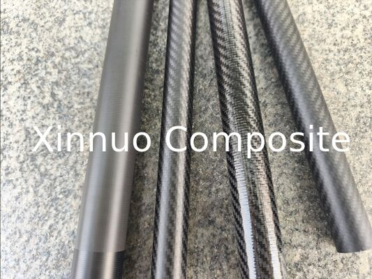 Fabricación de tubos de fibra de carbono T300 de tamaño personalizado