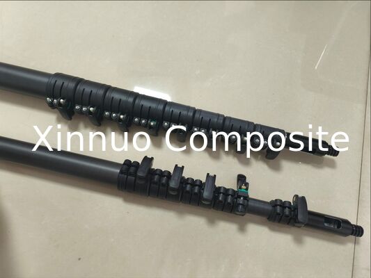 XN poste telescópico de fibra de carbono resistente de 20 pies, 30 pies, 40 pies, 45 pies, 50 pies con alimentación de agua