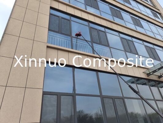 China heavy duty 21m 70ft  Carbon Fiber Telescopic Window Cleaning Pole