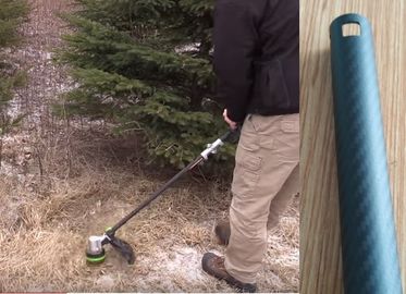 El eje/la barra de la fibra de carbono para la palanca del cortacéspedes y la herramienta del condensador de ajuste de la secuencia del Auto-viento dirige
