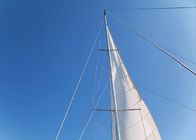 UV resistant white color 5 meter length fiberglass tube for yacht mast pole