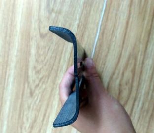 fibra de carbono ángulo agudo del radio del ángulo de 90 grados con la fibra de carbono de la tela cruzada de 3K 2x3