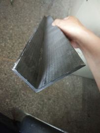 fibra de carbono ángulo agudo del radio del ángulo de 90 grados con la fibra de carbono de la tela cruzada de 3K 2x3