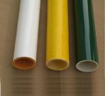 El azul rojo verde aislado etc blanco del oro coloreó el tubo de epoxy del polo de la barra del tubo de la fibra de vidrio del frp hecho en China