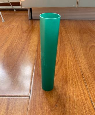 tubo redondo aislado tubo de alta temperatura colorido de la fibra de vidrio de la fibra de vidrio de 30m m para la planta eléctrica terma
