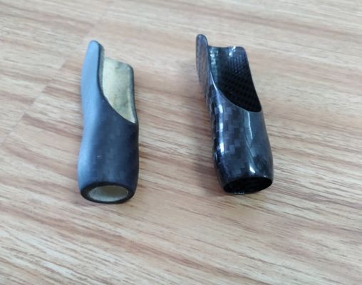 apretón medio del alto compuesto tieso de la fibra de carbono de la longitud de 80m m para la manija de la caña de pescar del señuelo