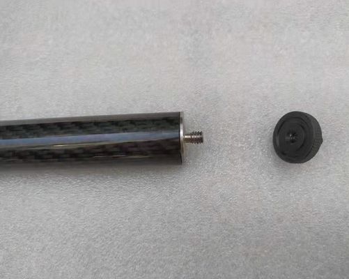tubo/palillos de la fibra de carbono con 1/4 hilo de inch-20 UNC para los palillos de la extensión de la cámara/de la fotografía