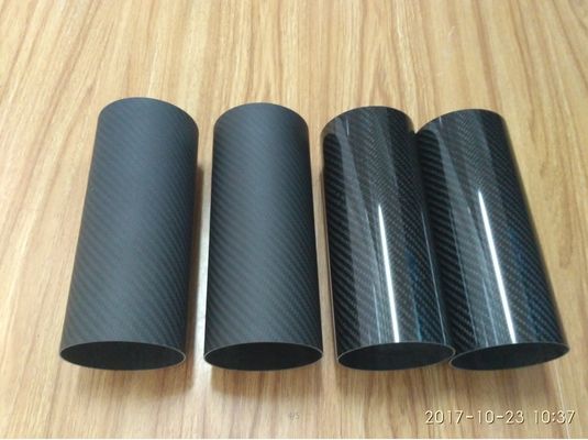 cómo fabricación de encargo de los productos de la fibra de carbono de la tubería más fuerte de la fibra de carbono