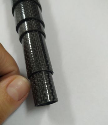 cómo fabricación de encargo de los productos de la fibra de carbono de la tubería más fuerte de la fibra de carbono