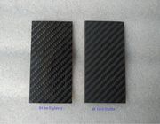 el prepreg de la fibra de carbono hizo fibra de carbono de la hoja tamaño modificado para requisitos particulares placa laminada