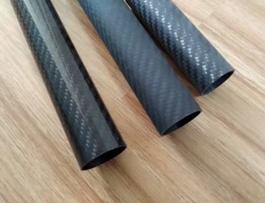 tubería de la fibra de carbono   productos compuestos del carbono hechos en China