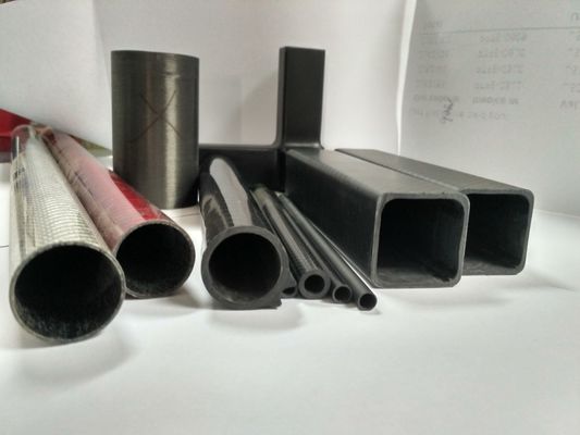 tubería de la fibra de carbono   productos compuestos del carbono hechos en China