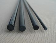 la aduana las barras sólidas de la fibra de carbono de 1~40 milímetros de diámetro pultruded el material del cfrp de las barras del carbono hecho en China