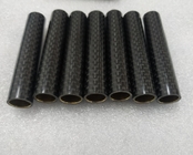 61 fibra de carbono brillante llana del milímetro de longitud 3K con un interior del tubo de cobre amarillo/del tubo de cobre
