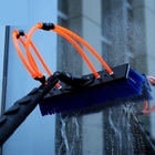 Barra limpia de la extensión de las herramientas de la limpieza a estrenar del hogar que se lava de la ventana telescópica de la fibra de carbono