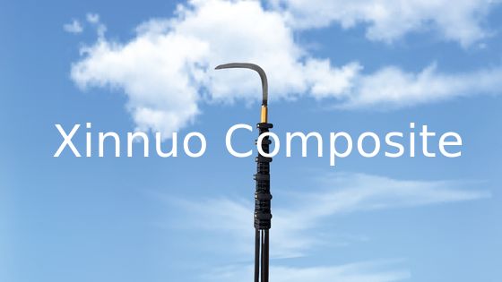 long reach 55ft 60ft carbon fiber telescopic pole for oil palm/ coconut harvesting pole