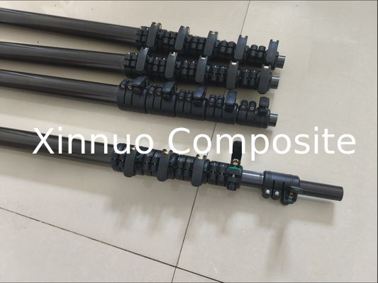 Pértiga telescópica de fibra de carbono resistente de 9 m (30 pies) para cámara